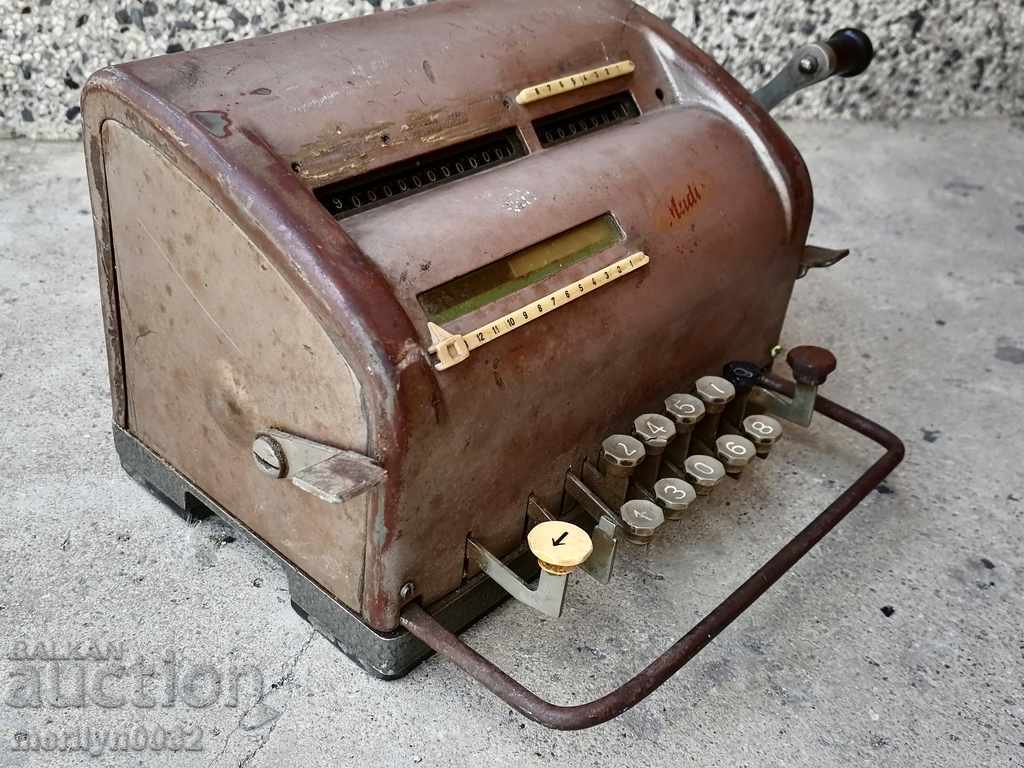 German calculator MADIH calculator abacus - 6