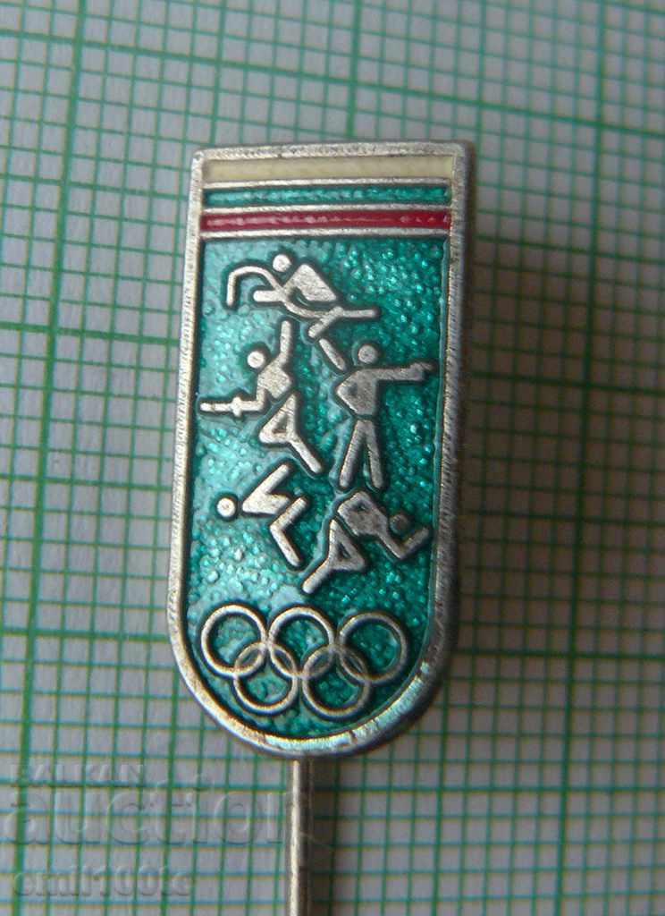 Badge - Olympic team of Bulgaria in Modern PFC BOC