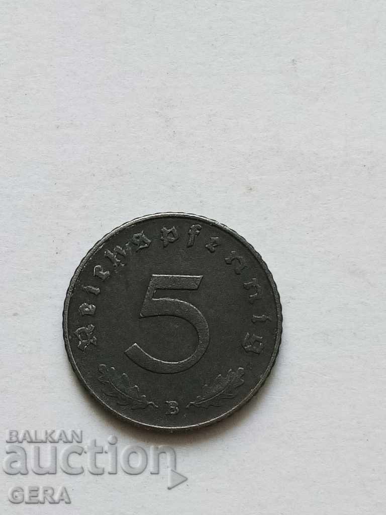 Germany 5 Pfen coin