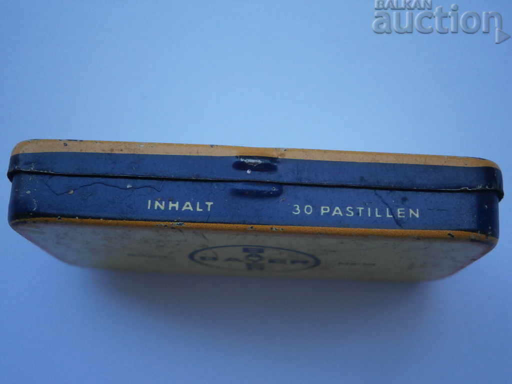 PANFLAVIN BAYER metal small box WW2 WWII - 5