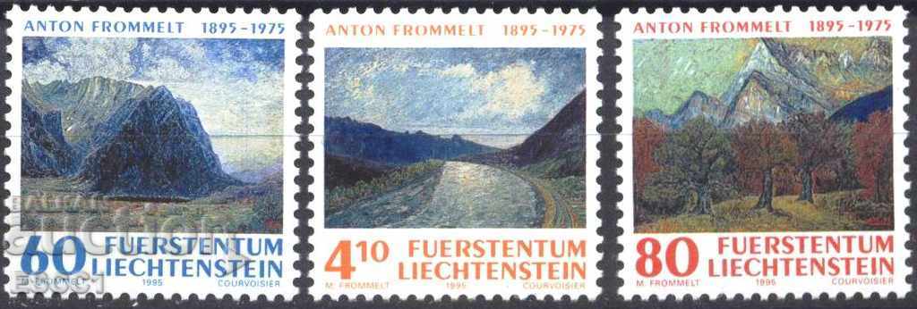 Timbre pure Pictura 1995 din Liechtenstein