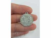 Bulgarian Royal Aluminum Medal Eleanor and Ferdinand I