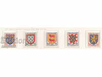 1951. France. Coats of arms.
