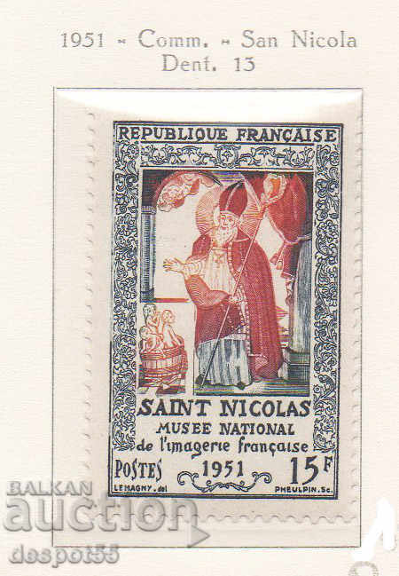 1951. Franța. Sf. Nicolae.