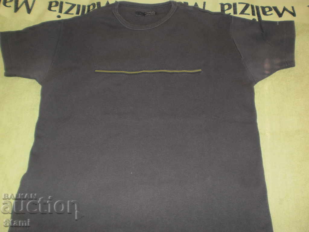 Tricou bărbătesc original cu mâneci scurte ALBASTRU PETROL, XL