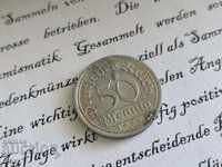 Νόμισμα Ράιχ - Γερμανία - 50 pfenig | 1922; σειρά A