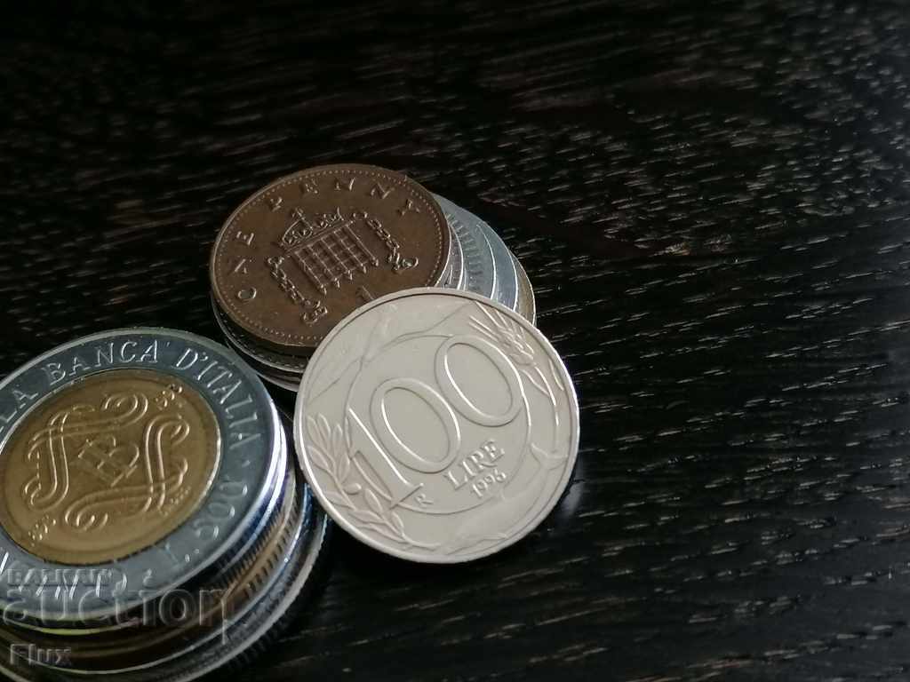 Coin - Italy - 100 pounds 1996