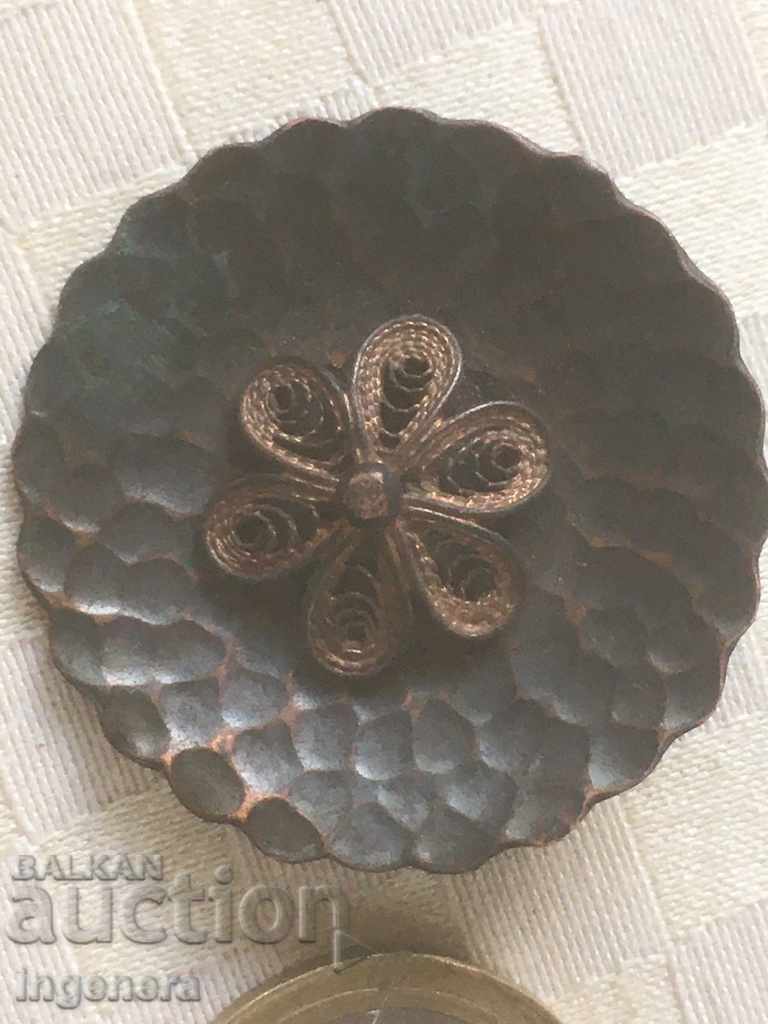 RENAISSANCE ANTIQUE METAL BROOCH with price 15.00 BGN | € 7.67