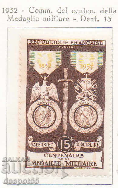 1952. Γαλλία. Νέα κανονική έκδοση.