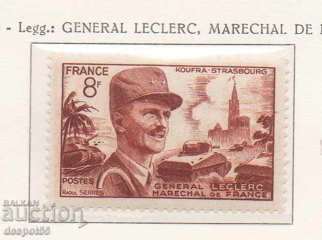 1953. France. Marshall Lecler.