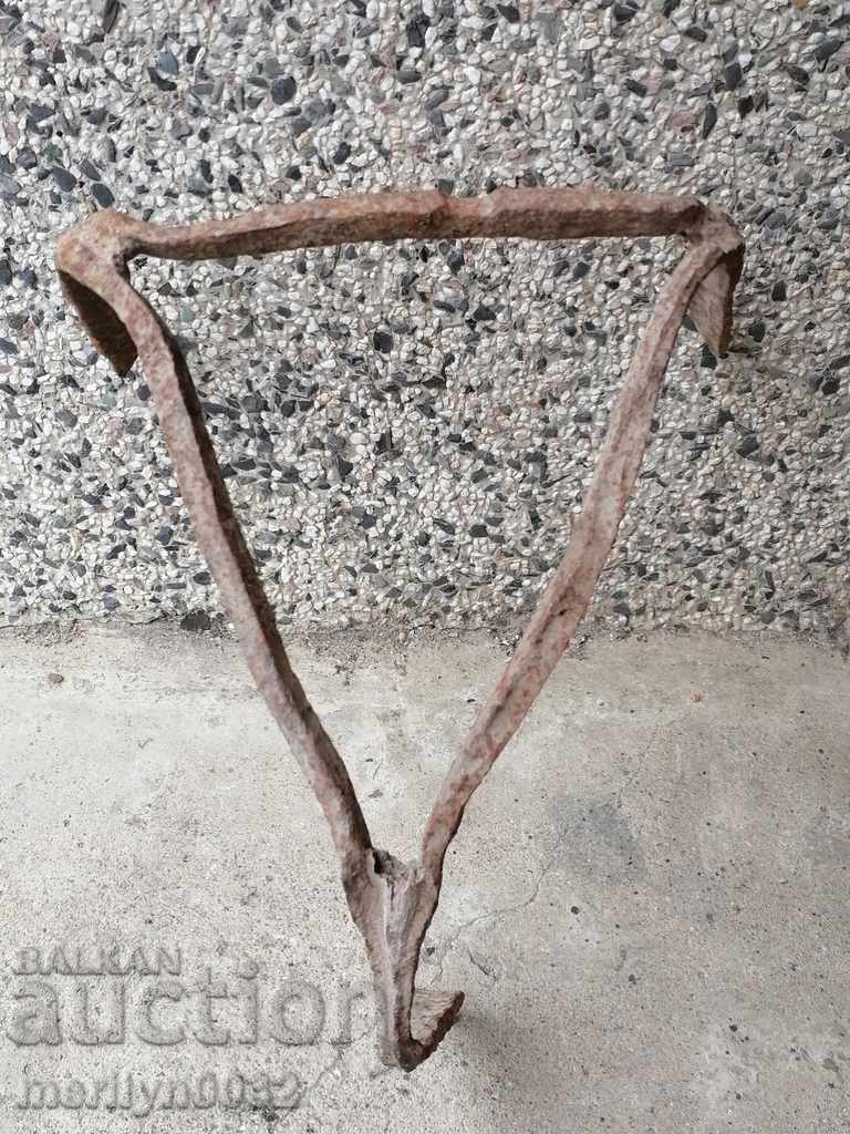 An old forged sack, fireplace, grill, wrought iron with price 35.00 BGN | € 17.90 An old forged sack, fireplace, grill, wrought iron with price 35.00 BGN | € 17.90