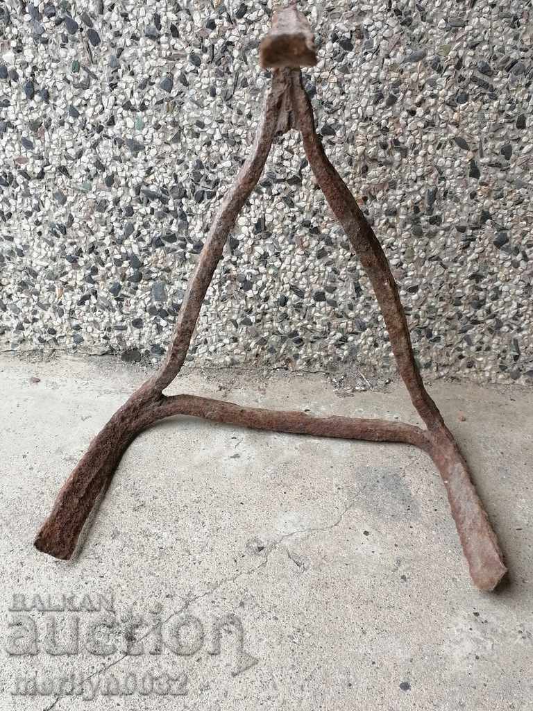 An old forged sack, fireplace, grill, wrought iron - 5 An old forged sack, fireplace, grill, wrought iron - 5