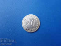 RS (31) Γερμανία 20 Pfennig 1875 A Rare