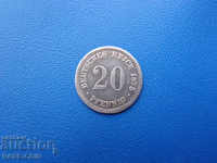 RS (31) Γερμανία 20 Pfennig 1875 D Σπάνιες
