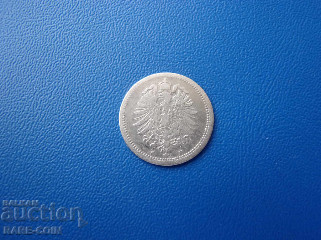 RS (31) Germania 20 Pfennig 1875 F Rare cu preț € 5.11 | 9.99 BGN RS (31) Germania 20 Pfennig 1875 F Rare cu preț € 5.11 | 9.99 BGN