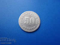 RS (31) Germany 50 Pfennig 1876 A Rare