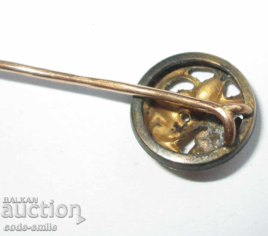 Vechi semn de pompier ac insignă Regatul Bulgariei cu preț 90.00 BGN | € 46.02 Vechi semn de pompier ac insignă Regatul Bulgariei cu preț 90.00 BGN | € 46.02