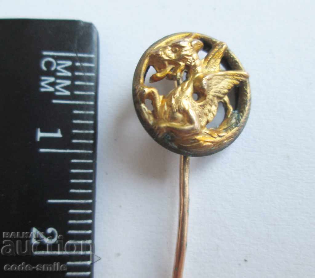 Livrarea Vechi semn de pompier ac insignă Regatul Bulgariei Livrarea Vechi semn de pompier ac insignă Regatul Bulgariei