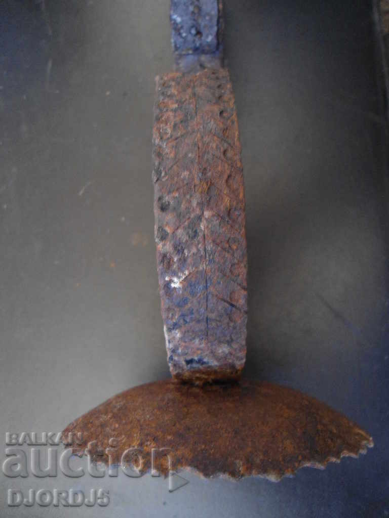 An old forged candlestick with price 4.00 BGN | € 2.05 An old forged candlestick with price 4.00 BGN | € 2.05