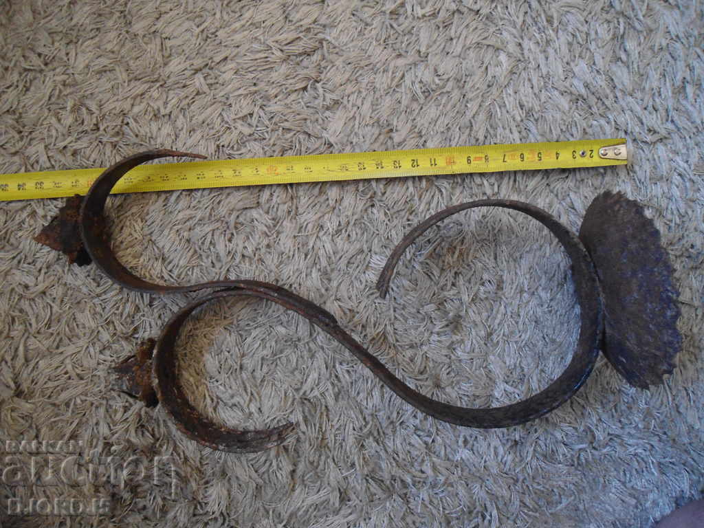 An old forged candlestick - 6 An old forged candlestick - 6