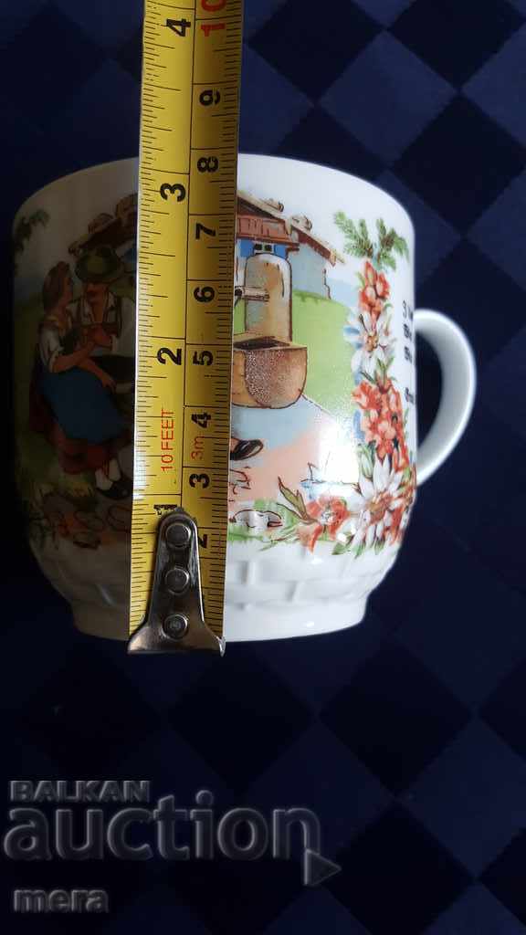 Pahar mare din porțelan-Bavaria. - 5 Pahar mare din porțelan-Bavaria. - 5