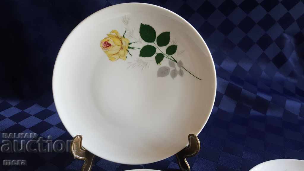 Set of porcelain plates - Bavaria with price 50.00 BGN | € 25.56 Set of porcelain plates - Bavaria with price 50.00 BGN | € 25.56