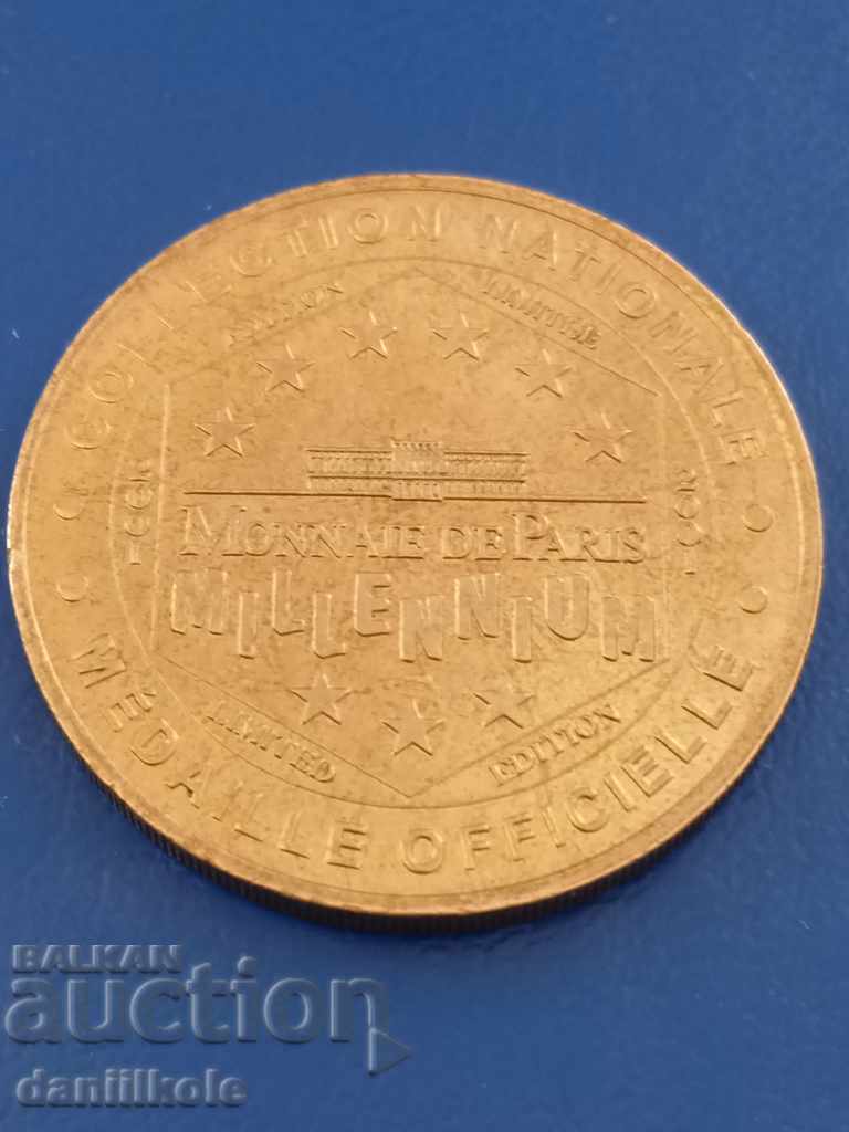 * $ * Y * $ * PLAQUE MUSEE DU LOUVRE PARIS LIMITED EDITION * $ * Y * $ * - 5