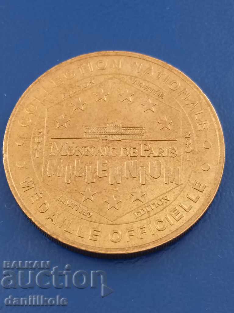 * $ * Y * $ * PLAQUE MUSEE DU LOUVRE PARIS LIMITED EDITION * $ * Y * $ * - 6