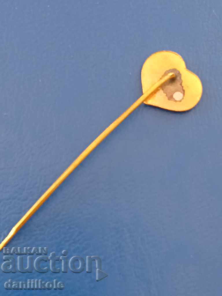 *$*Y*$* ЦАРСТВО БЪЛГАРИЯ ЗНАЧКА СЪРЦЕ ЕМАЙЛ БУКВА "Ф"*$*Y*$* - 6 *$*Y*$* ЦАРСТВО БЪЛГАРИЯ ЗНАЧКА СЪРЦЕ ЕМАЙЛ БУКВА "Ф"*$*Y*$* - 6