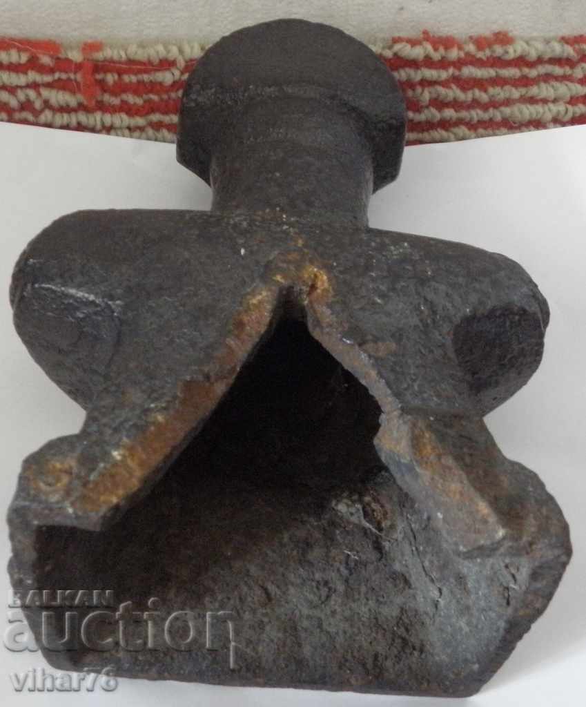 Old cast iron figure-Napoleon Bonaparte for a fireplace - 7 Old cast iron figure-Napoleon Bonaparte for a fireplace - 7