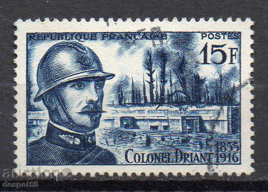 1956. Γαλλία. Ο συνταγματάρχης Driant, Γάλλος αξιωματικός και συγγραφέας.