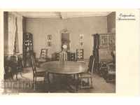 Old postcard - Frankfurt, Goethe's House - Living room