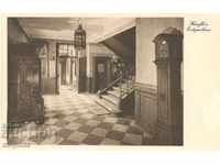 Old postcard - Frankfurt, Goethe's House - Lobby