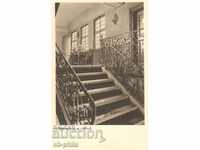 Old postcard - Frankfurt, Goethe's House - Stairs