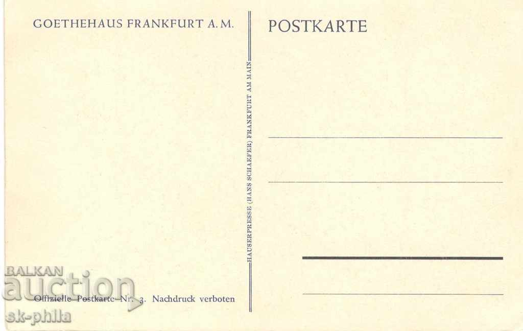 Old postcard - Frankfurt, Goethe's House - Kitchen with price 1.00 BGN | € 0.51 Old postcard - Frankfurt, Goethe's House - Kitchen with price 1.00 BGN | € 0.51