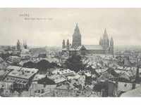 Стара картичка - Майнц, Изглед с катедралата