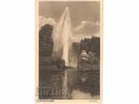 Old postcard - Wilhelmshohe, Fountain