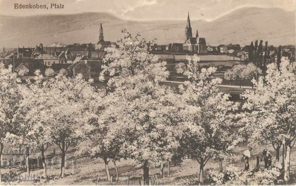 Παλιά καρτ-ποστάλ - Παλατινάτο, Edenkoben