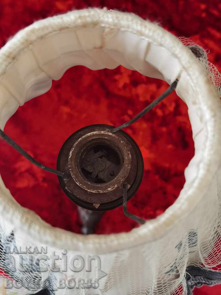 Аукцион Уникална Старинна Бронзова Лампа края на 19 век Аукцион Уникална Старинна Бронзова Лампа края на 19 век