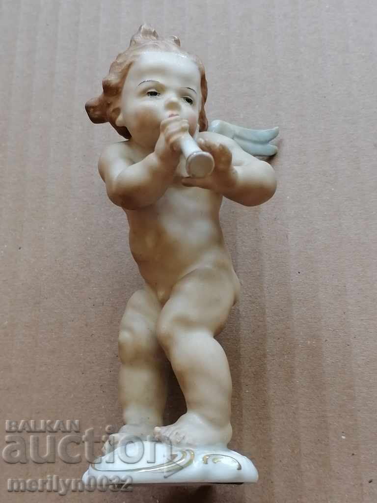 Αρχαίο γερμανικό πλαστικό πορσελάνης ειδώλου με τιμή 96.00 BGN | € 49.08 Αρχαίο γερμανικό πλαστικό πορσελάνης ειδώλου με τιμή 96.00 BGN | € 49.08