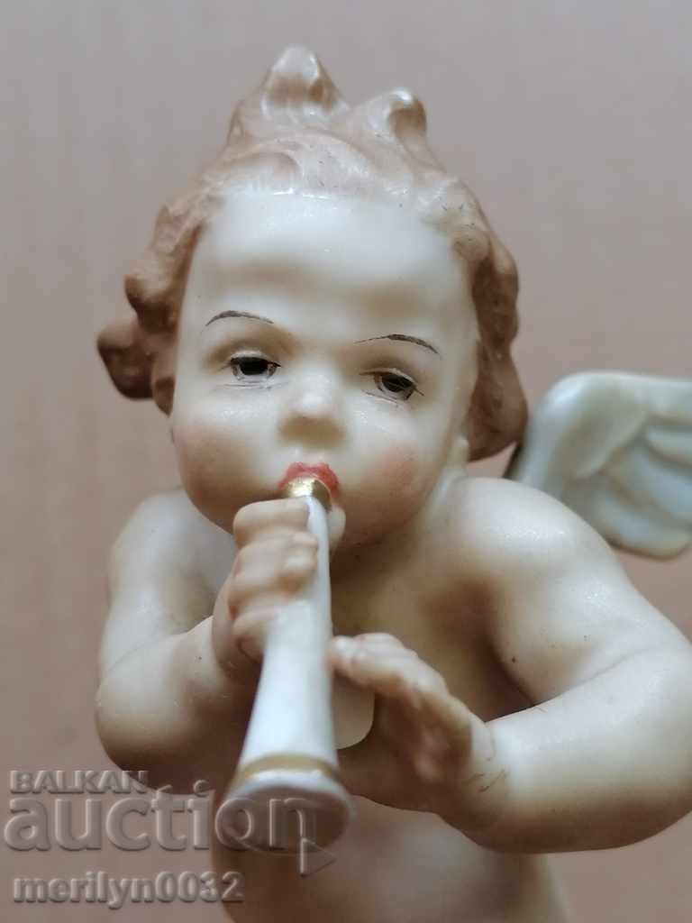 Παράδοση Αρχαίο γερμανικό πλαστικό πορσελάνης ειδώλου Παράδοση Αρχαίο γερμανικό πλαστικό πορσελάνης ειδώλου