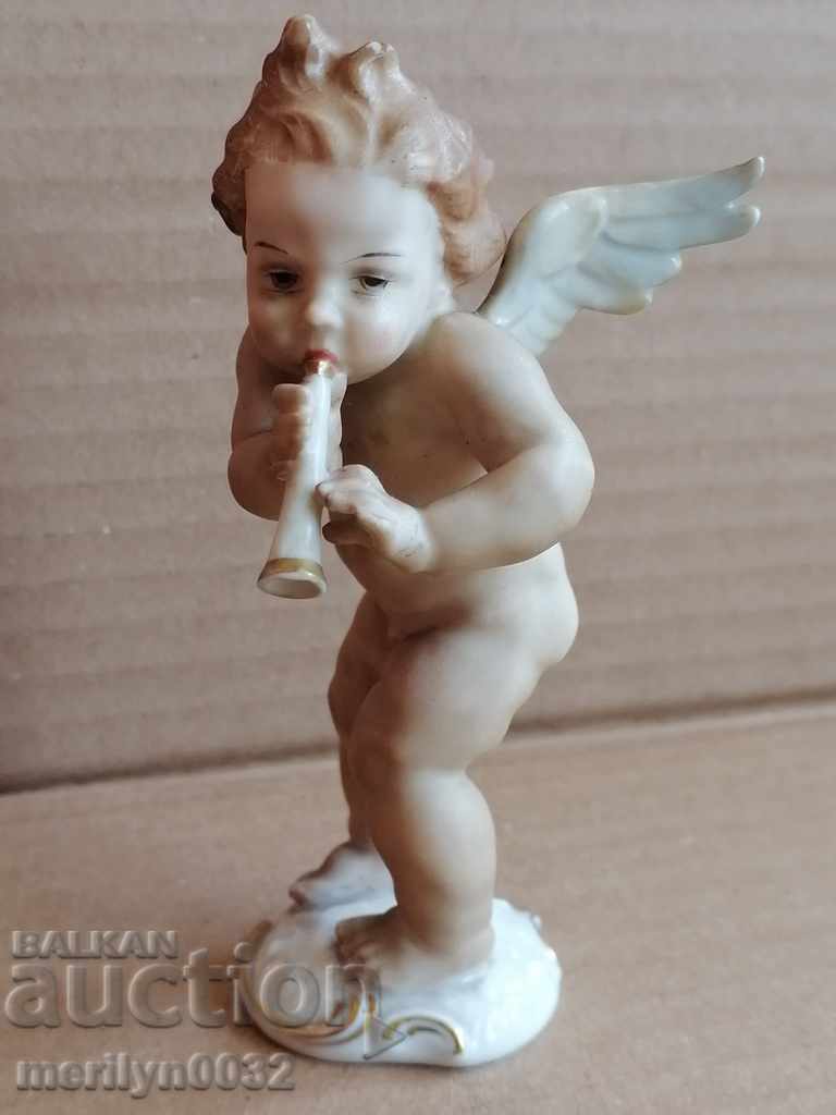 Ancient German figure figurine porcelain plastic