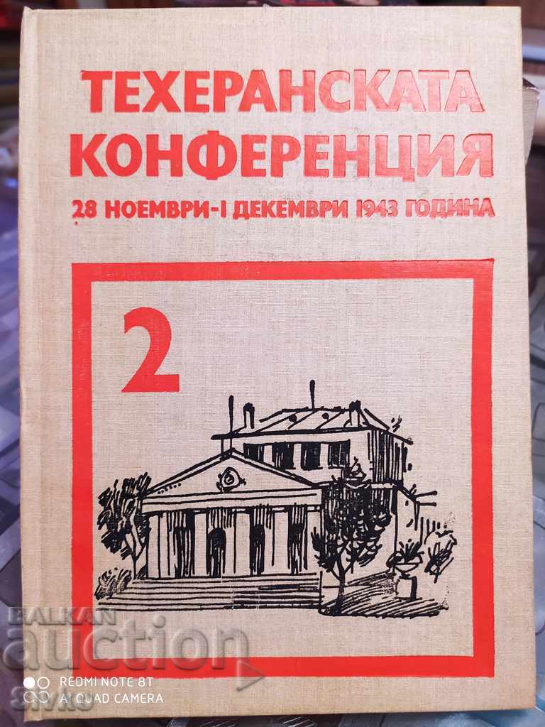 Tehran Conference 1943 First Edition Unread