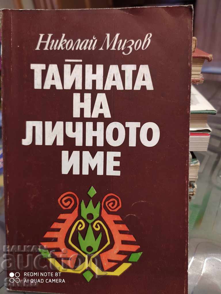 The secret of the personal name Nikolay Mizov