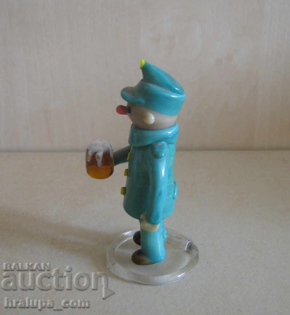 Παλιά γυάλινη φιγούρα στρατιώτη Σβάικ χειροποίητη Τσέχικη με τιμή 80.00 BGN | € 40.90 Παλιά γυάλινη φιγούρα στρατιώτη Σβάικ χειροποίητη Τσέχικη με τιμή 80.00 BGN | € 40.90