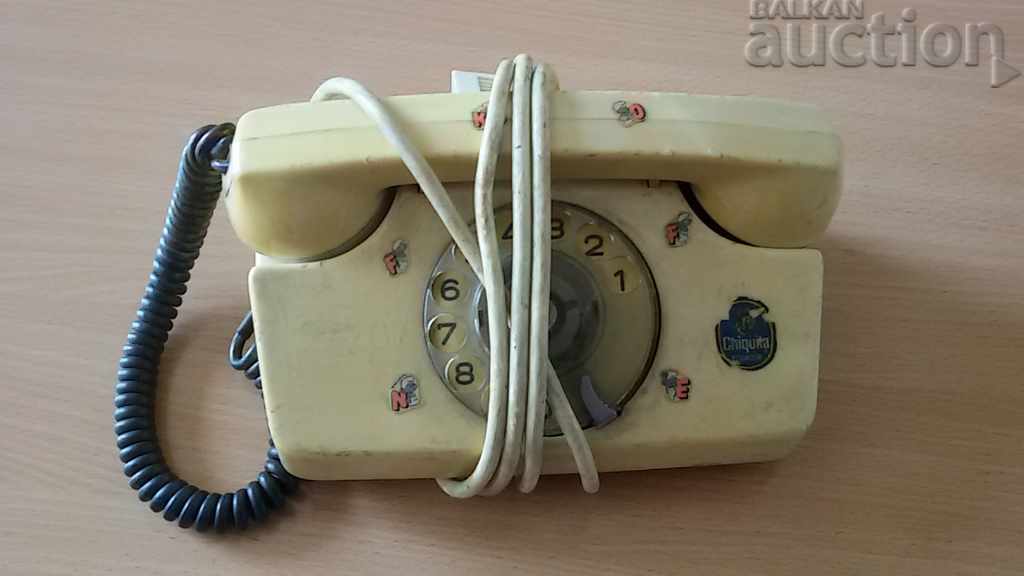 retro vintage phone 1972