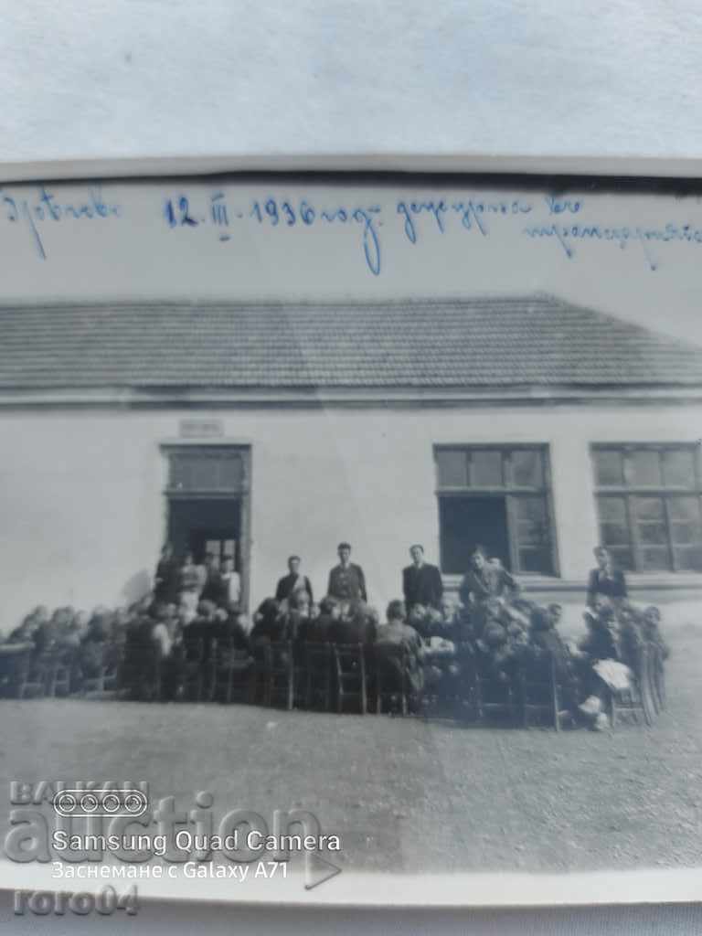 Delivery of BREGOVO - THE DINING ROOM - 1936 Delivery of BREGOVO - THE DINING ROOM - 1936