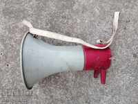 Police megaphone funnel