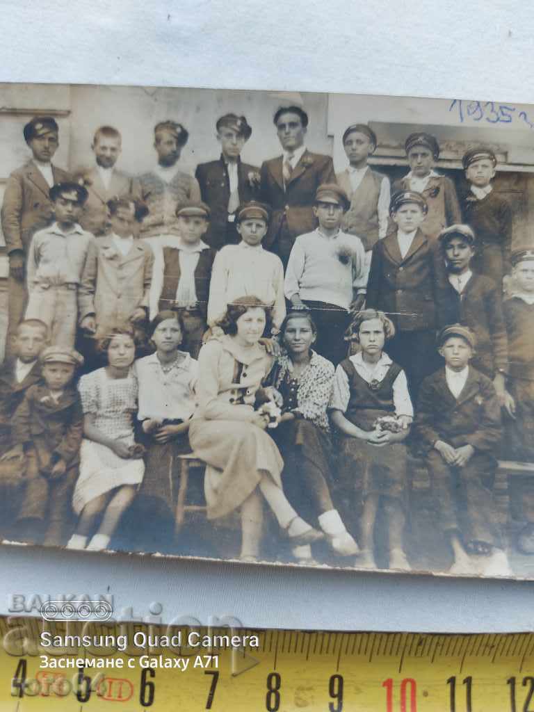 Auction  BREGOVO - STUDENTS - TEACHER - 1935