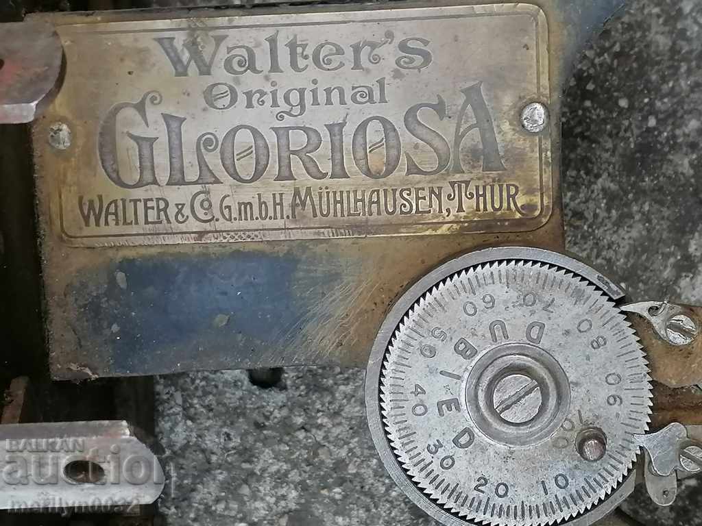 Old German knitting machine Gloriosa by Walters & Co with price 379.00 BGN | € 193.78 Old German knitting machine Gloriosa by Walters & Co with price 379.00 BGN | € 193.78